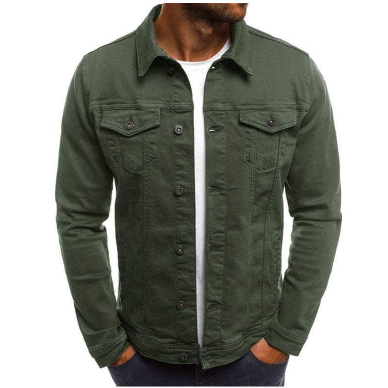 Mees | Casual tussenjas voor heren van denim
