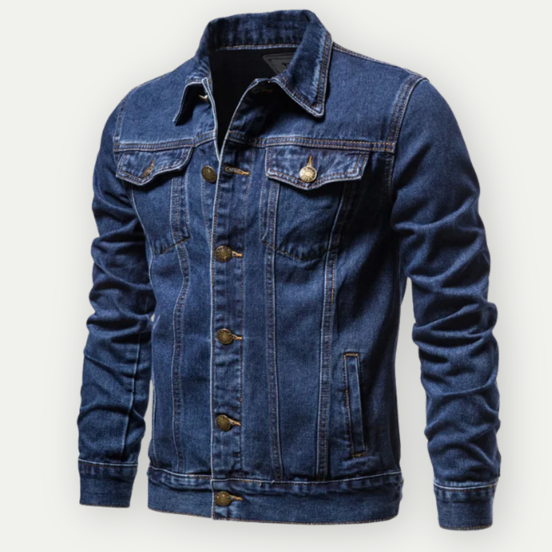 Milan | Jeans trucker tussenjas voor heren