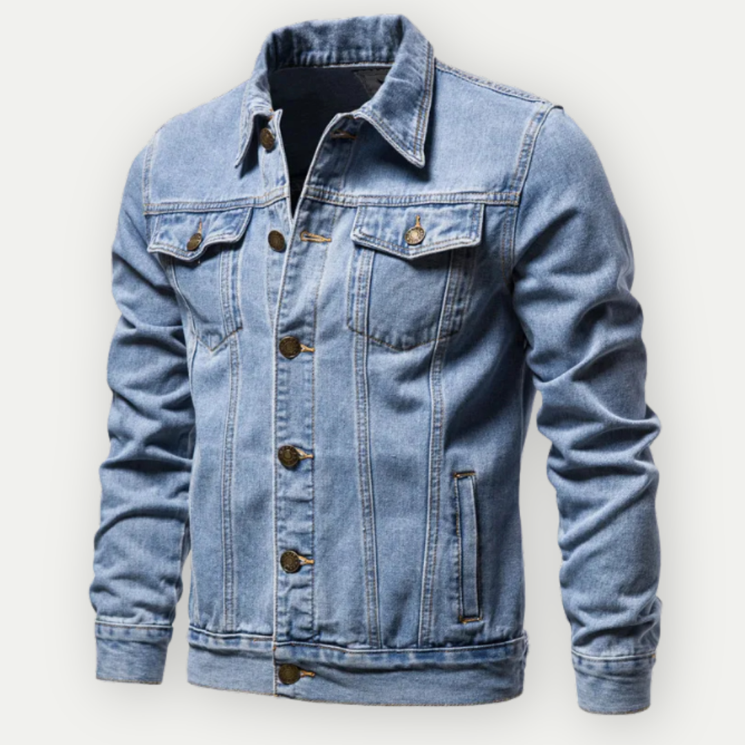 Milan | Jeans trucker tussenjas voor heren
