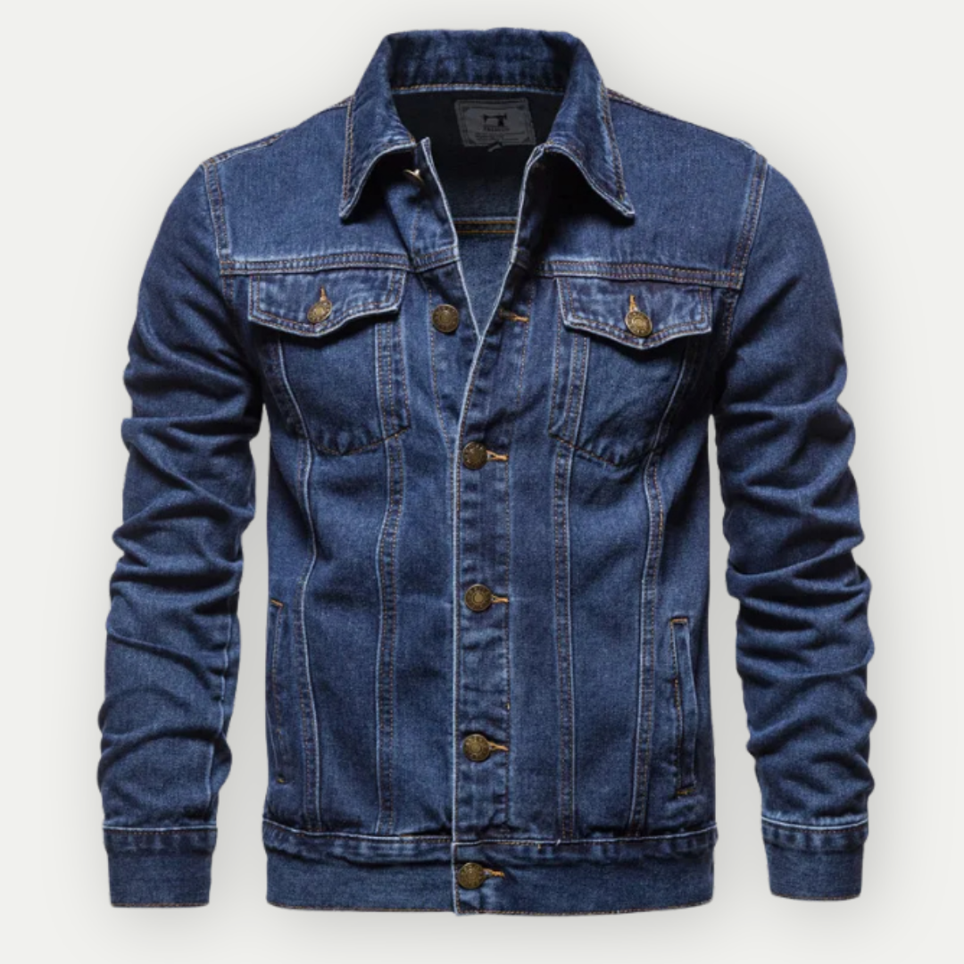 Milan | Jeans trucker tussenjas voor heren