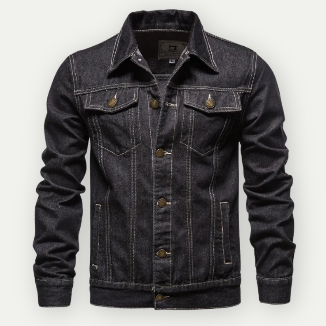 Milan | Jeans trucker tussenjas voor heren