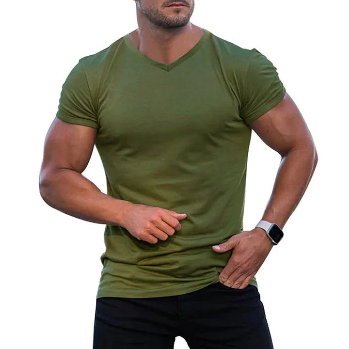 Joep - Slim-Fit V-hals t-shirt