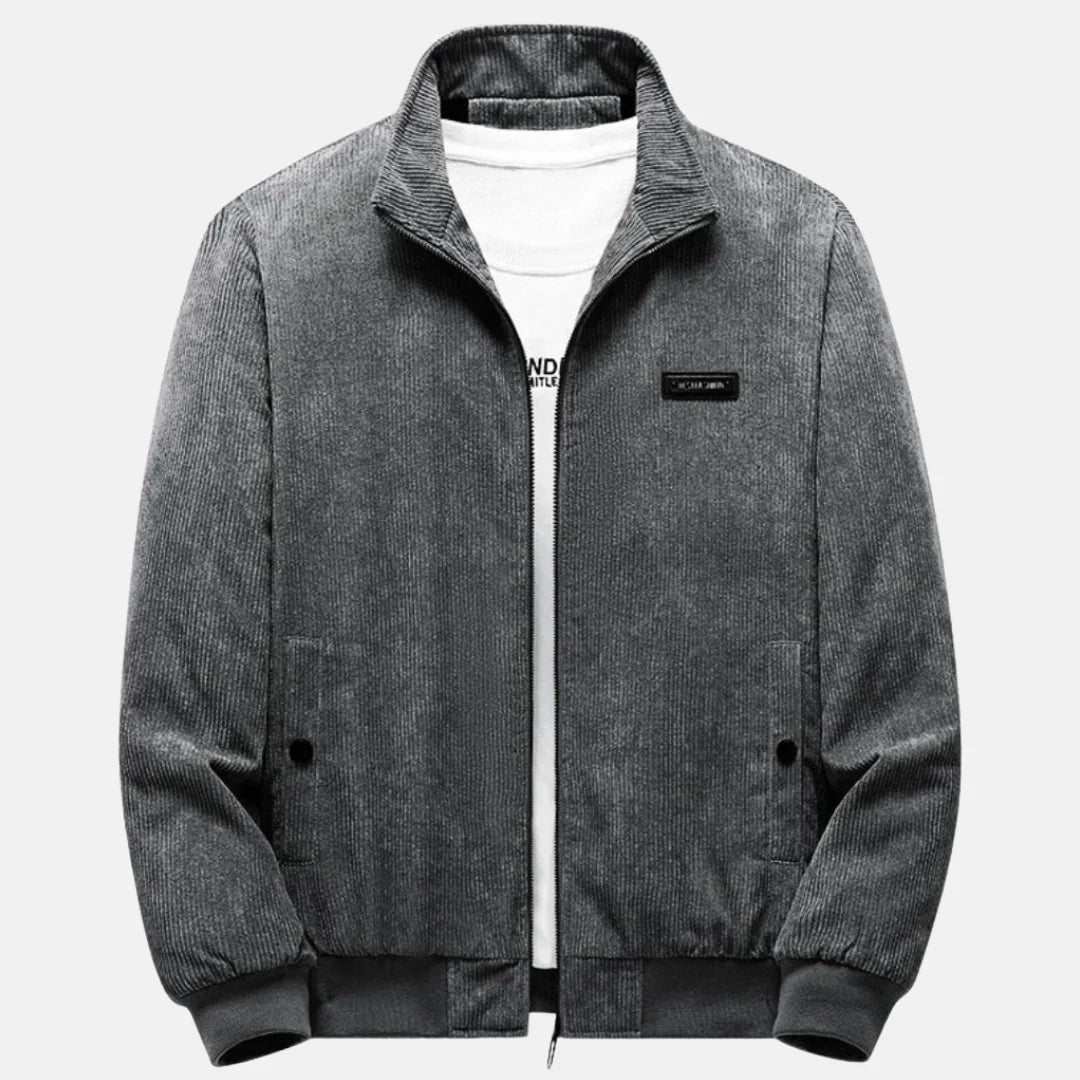 Finn | Retro kord tussenjas voor heren casual en veelzijdig