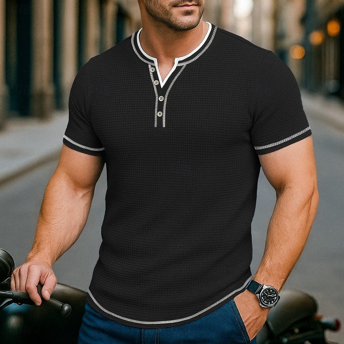 Hugo | Stijlvol Heren Zomer T-Shirt